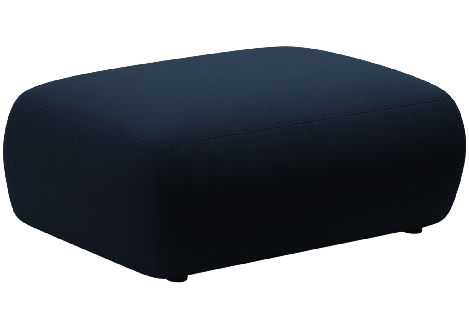 Micadoni Královsky modrá sametová podnožka Kate 99 x 60 cm Micadoni