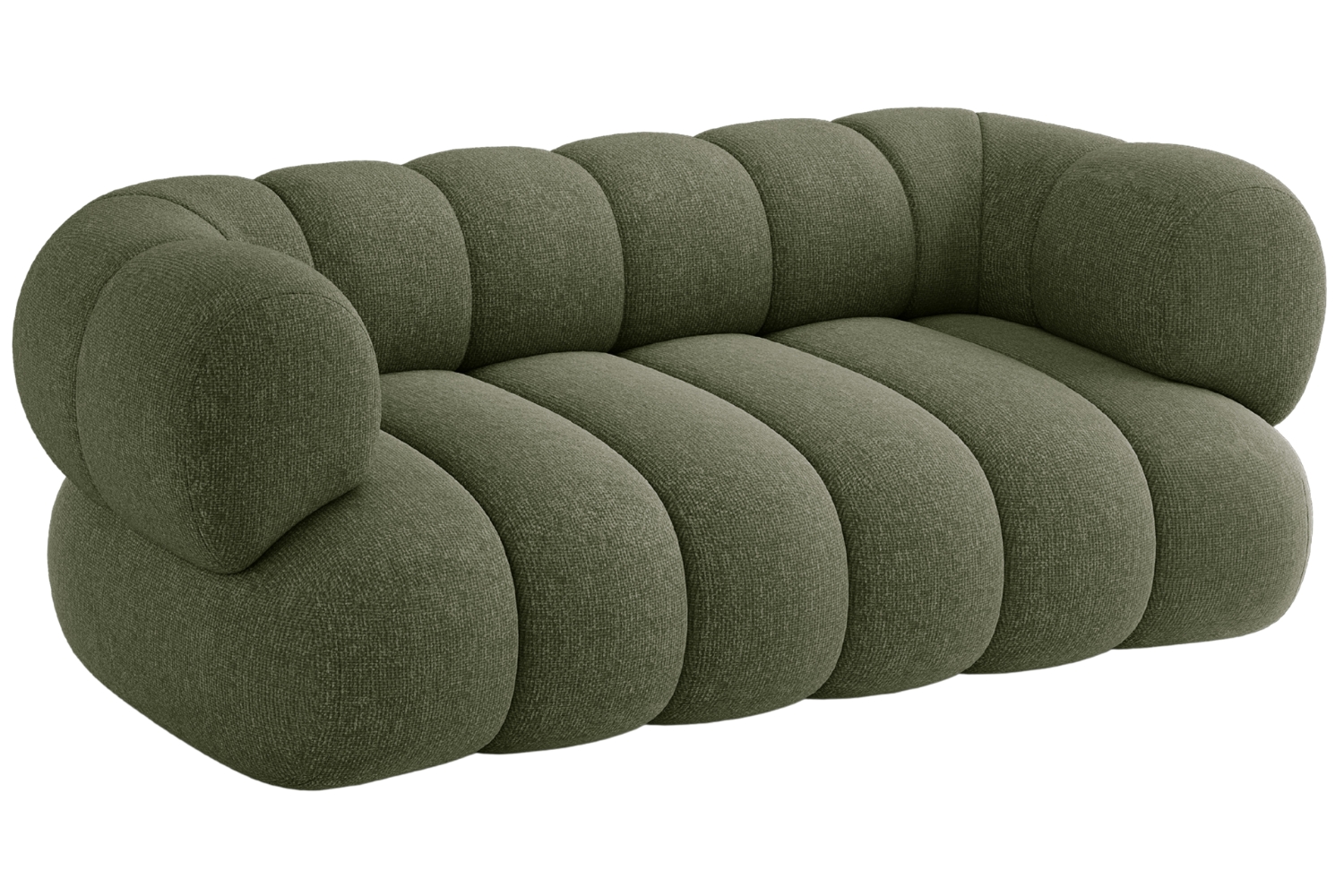 Cosmopolitan Design Zelená dvoumístná pohovka Koge 180 cm Cosmopolitan Design