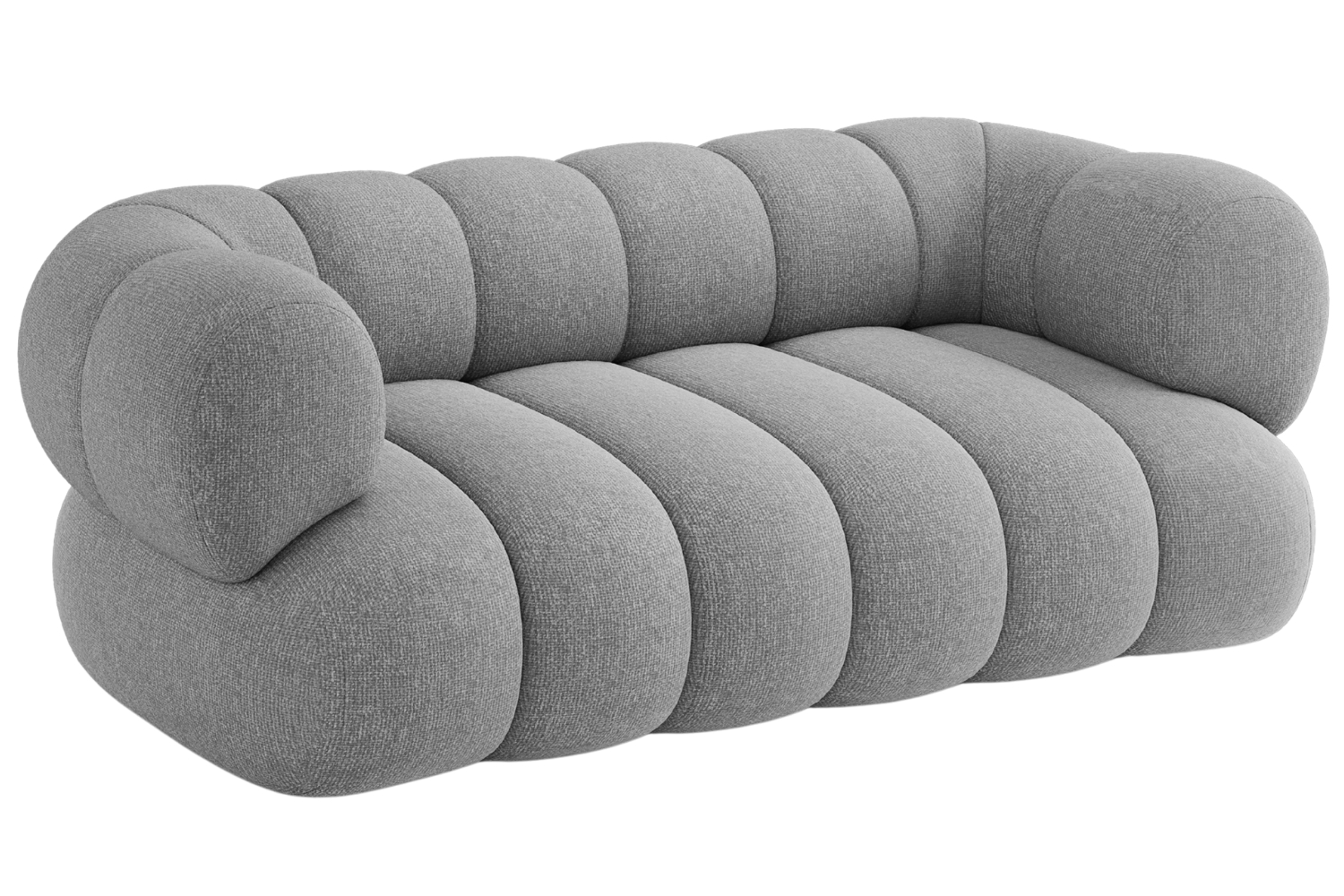 Cosmopolitan Design Šedá dvoumístná pohovka Koge 180 cm Cosmopolitan Design