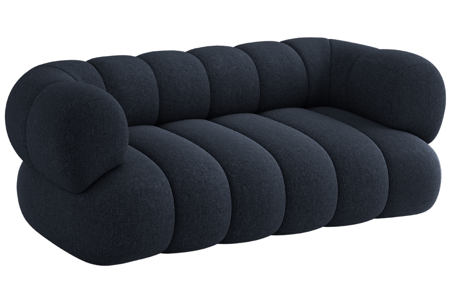 Cosmopolitan Design Tmavě modrá dvoumístná pohovka Koge 180 cm Cosmopolitan Design