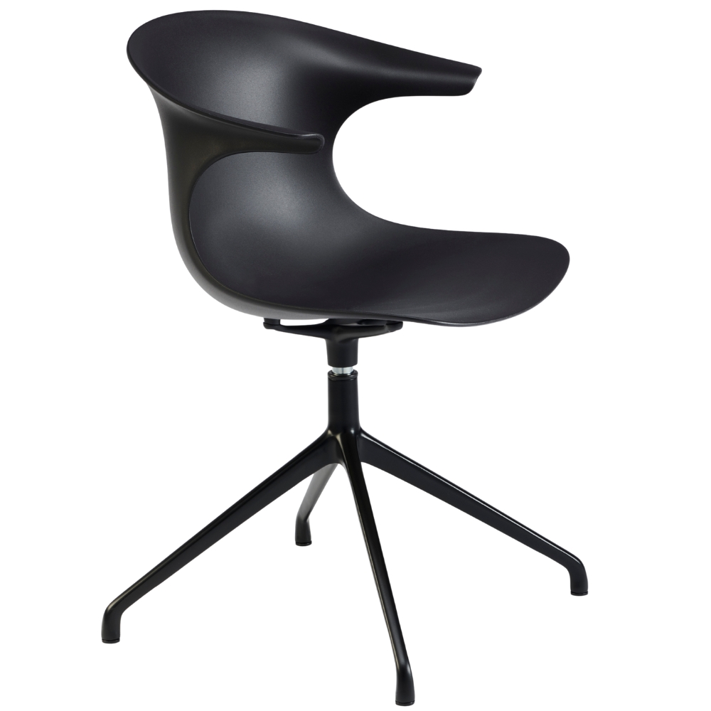 Infiniti Černá konferenční židle Loop Mono s područkami Infiniti