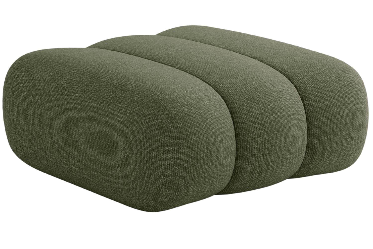 Cosmopolitan Design Zelená podnožka Koge 95 x 95 cm Cosmopolitan Design