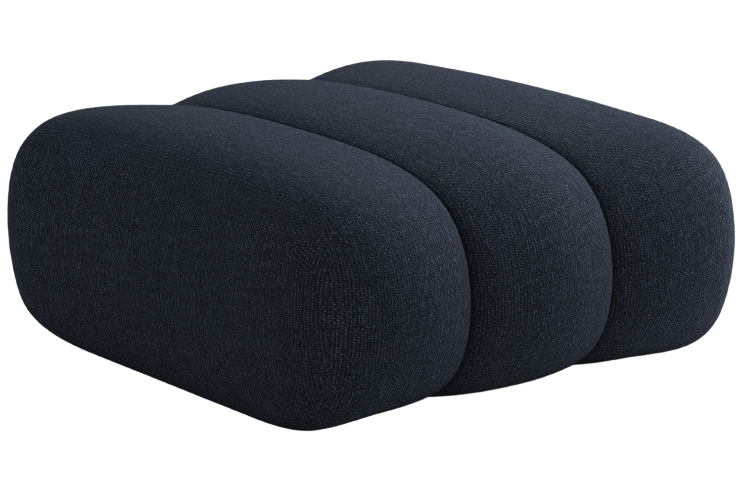 Cosmopolitan Design Tmavě modrá podnožka Koge 95 x 95 cm Cosmopolitan Design