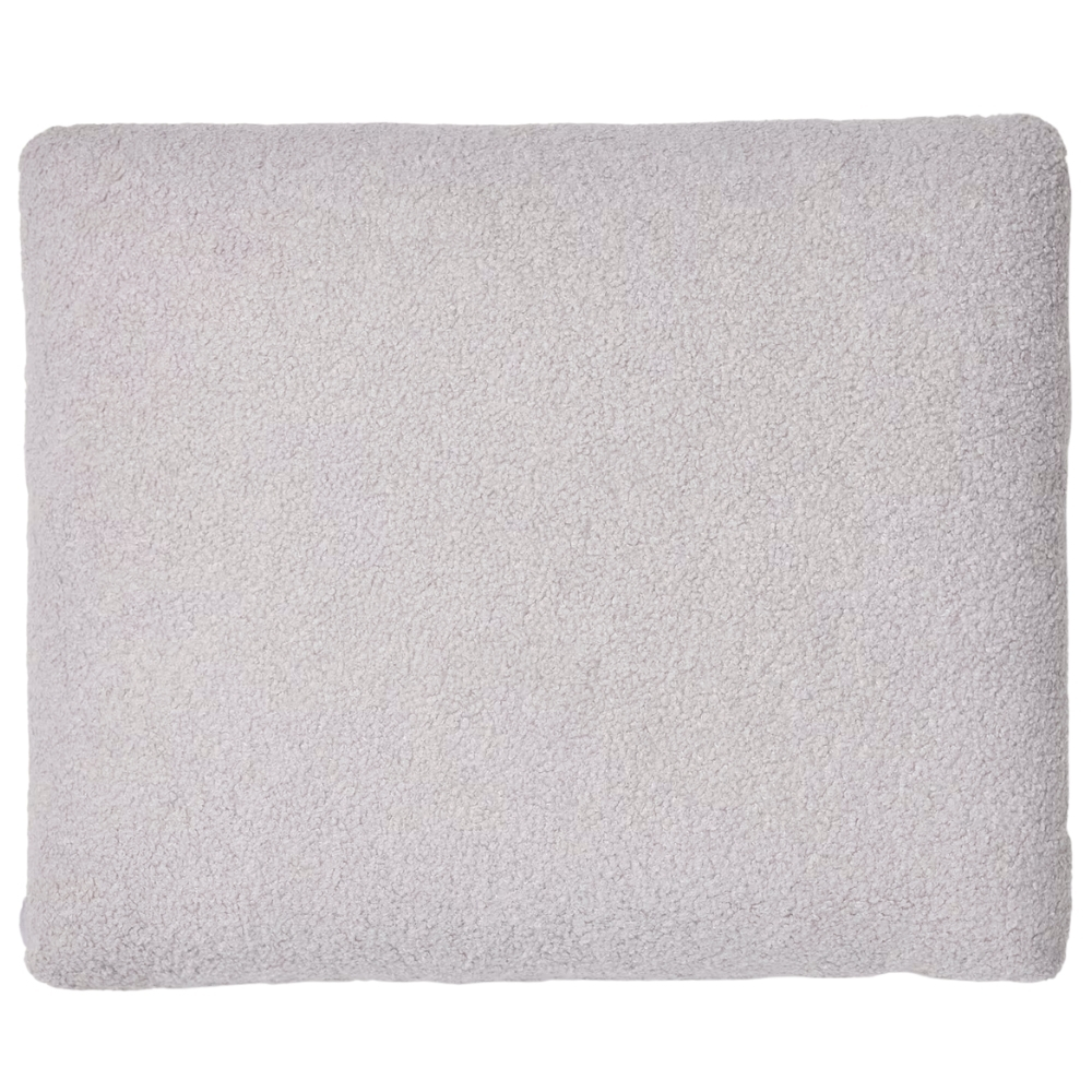 Kave Home Šedý bouclé polštář Martina 52 x 60 cm Kave Home