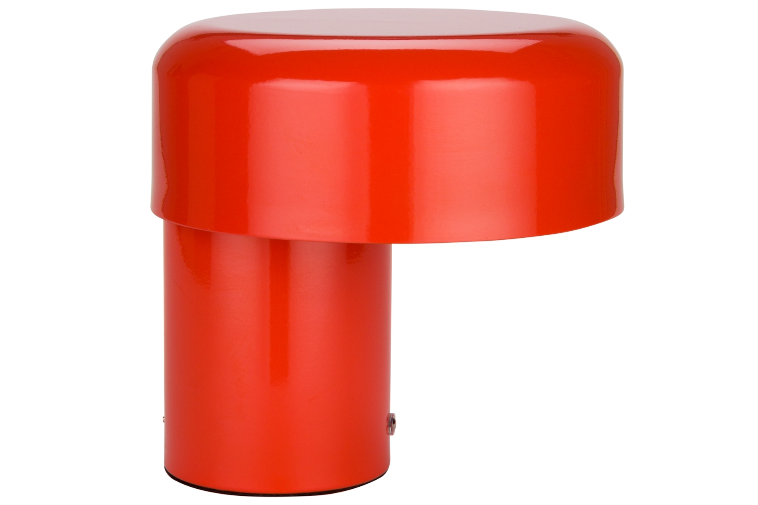 FEST Amsterdam Červená kovová nabíjecí stolní LED lampa Scoop FEST Amsterdam