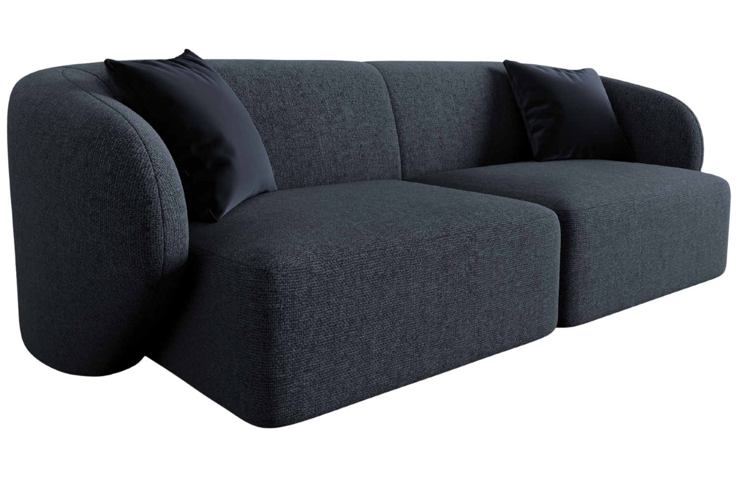 Maison Heritage Tmavě modrá dvoumístná pohovka Chiara 188 cm Maison Heritage