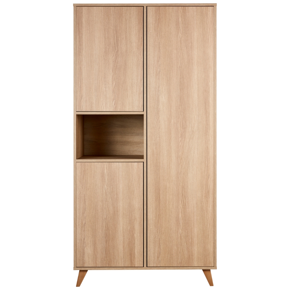 Skříň Quax Loft 190 x 96 cm s dřevěným dekorem Quax