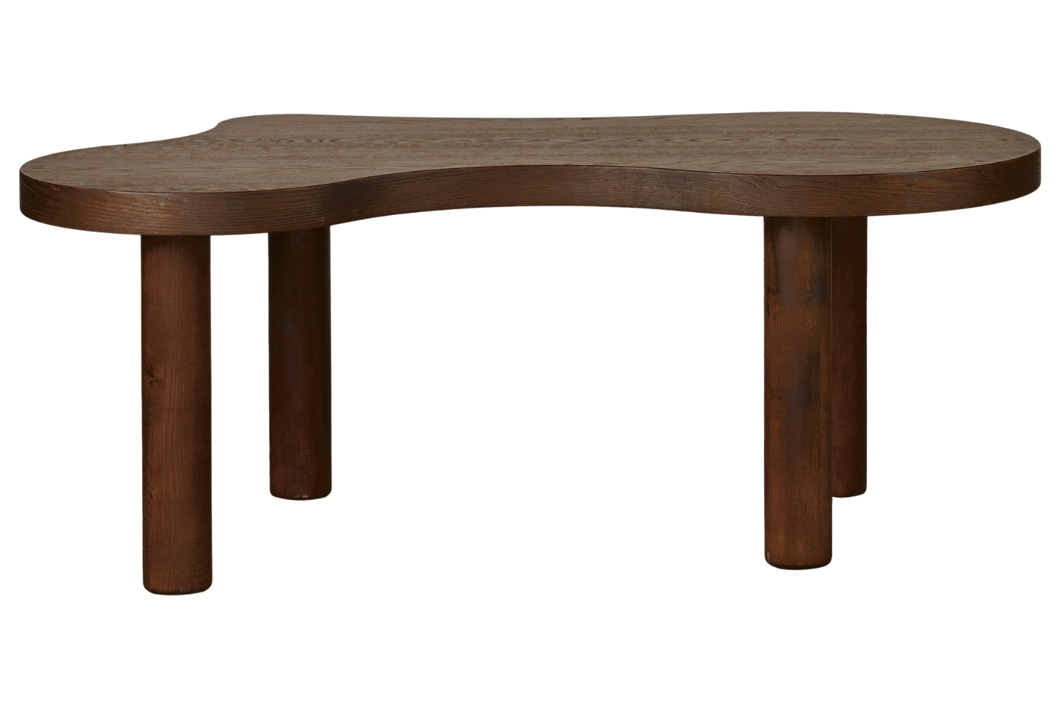 Hnědý dřevěný konferenční stolek Quax Organic 130 x 70 cm Quax