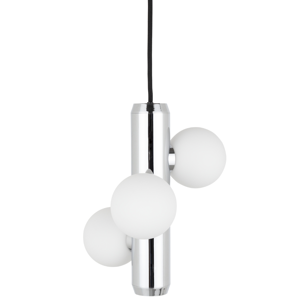 FEST Amsterdam Stříbrné kovové závěsné světlo Kaktee FEST Amsterdam