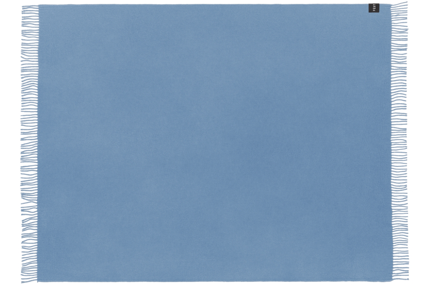 FEST Amsterdam Světle modrý vlněný pléd Ro 170 x 130 cm FEST Amsterdam