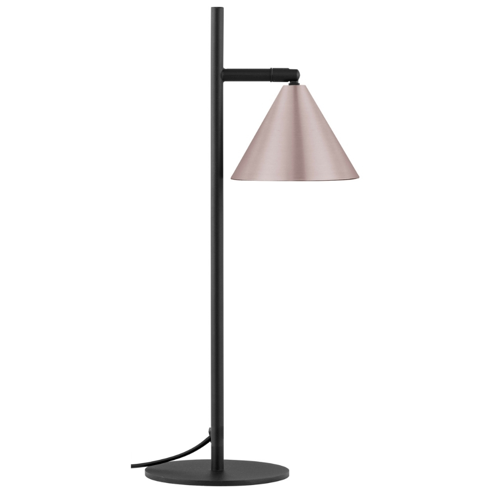 Nova Luce Mosazná kovová stolní lampa Conico Nova Luce