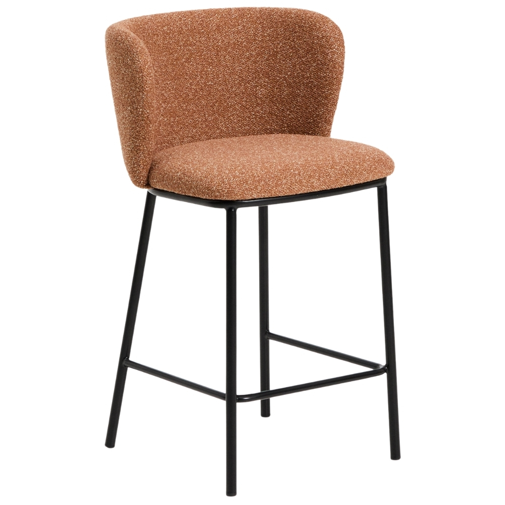 Kave Home Terakotová barová židle Ciselia 65 cm Kave Home