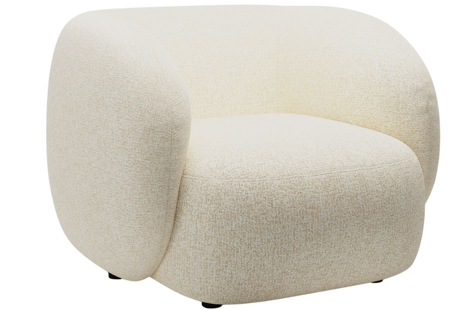 Béžové křeslo MICADONI Kate Micadoni