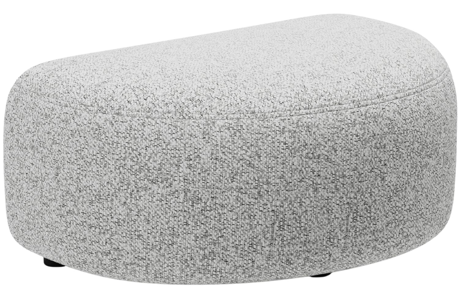 Micadoni Světle šedá podnožka Kate II. 99 x 60 cm Micadoni