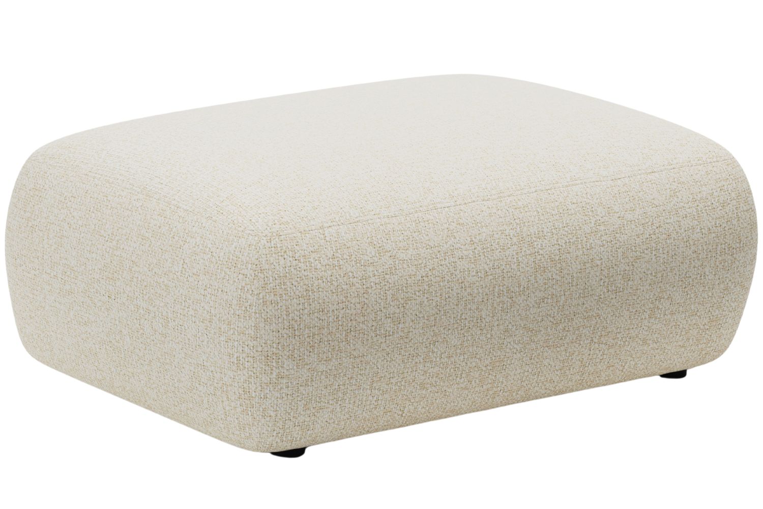 Micadoni Světle béžová podnožka Kate 99 x 60 cm Micadoni