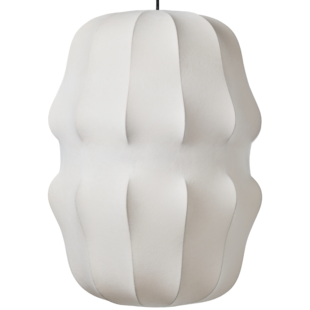 FEST Amsterdam Bílé závěsné světlo Bise 49 cm FEST Amsterdam