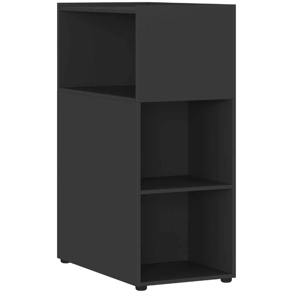 Germania Tmavě šedá kancelářská skříň Mailand 120 x 80 cm Germania