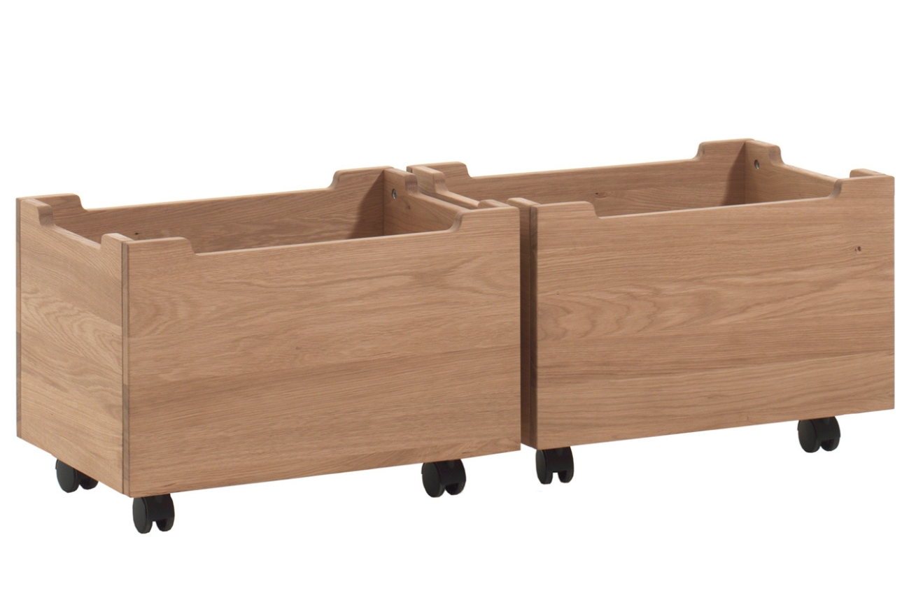 Vipack Set dvou dubových boxů Forrest 40 x 57 cm Vipack