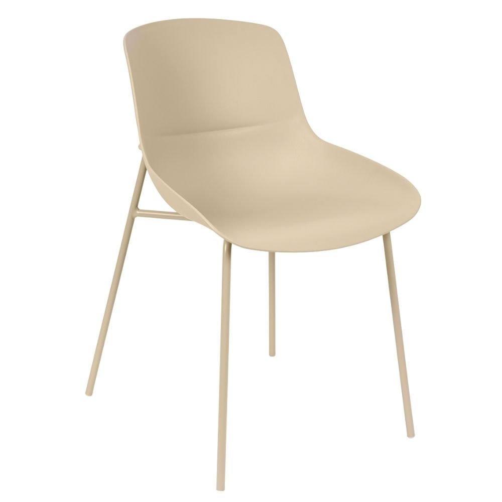 Somcasa Béžová jídelní židle Diletta Somcasa