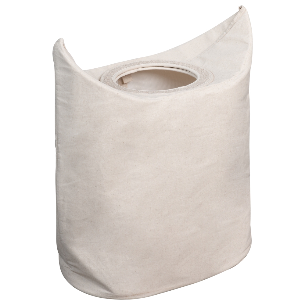 Béžový bavlněný úložný koš Quax Loft 65 cm Quax