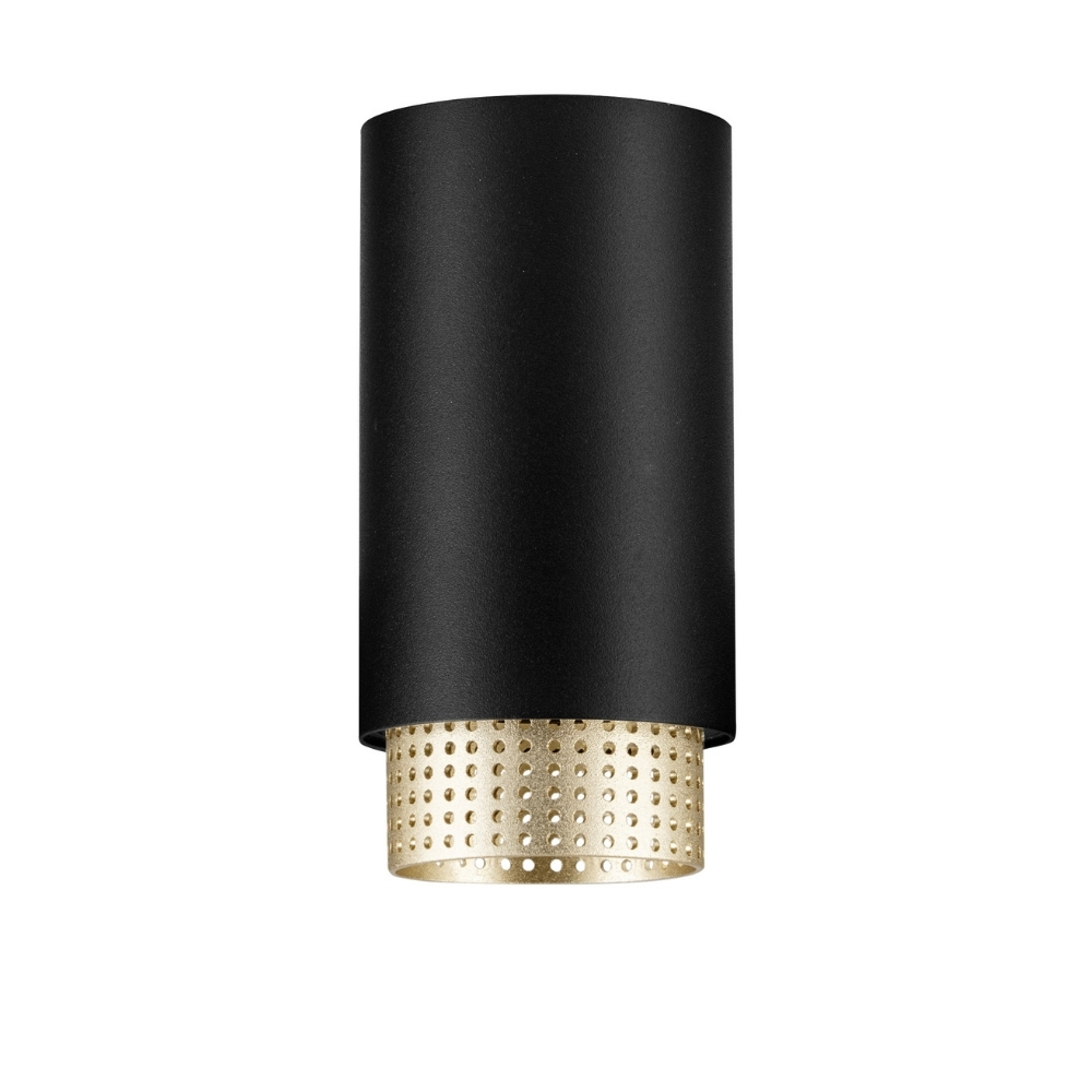 Nova Luce Černé bodové světlo Nessi l. 6 cm Nova Luce