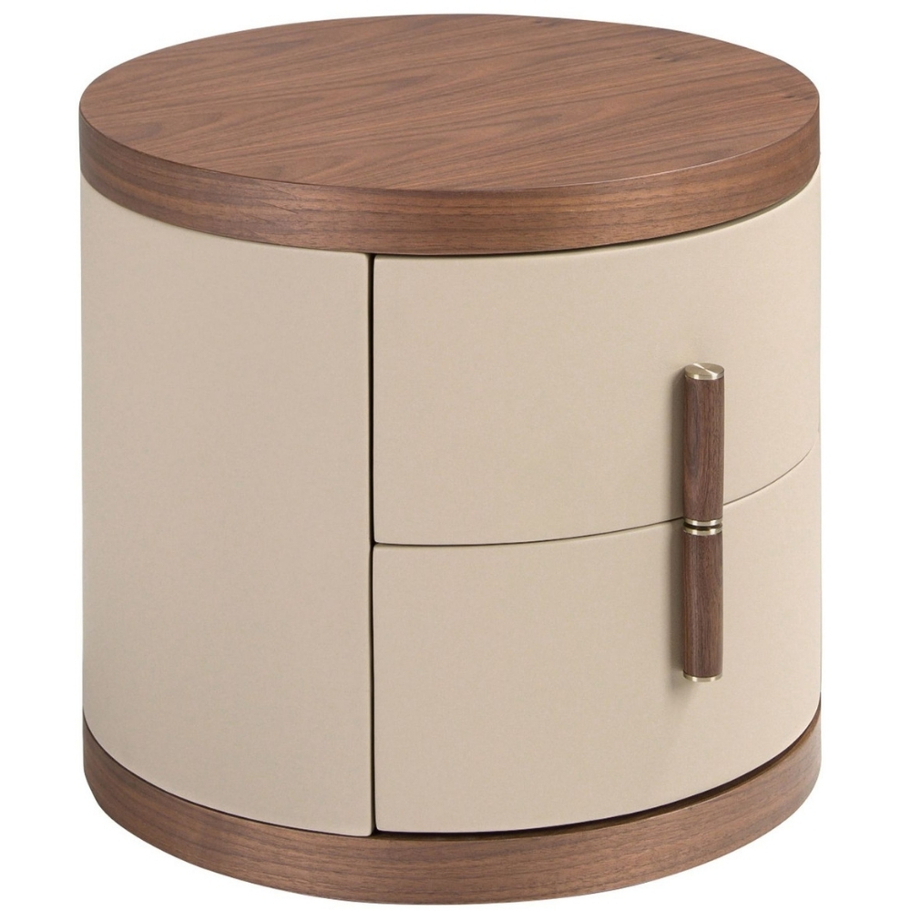 Angel Cerdá Béžový noční stolek No. 7219 Angel Cerdá