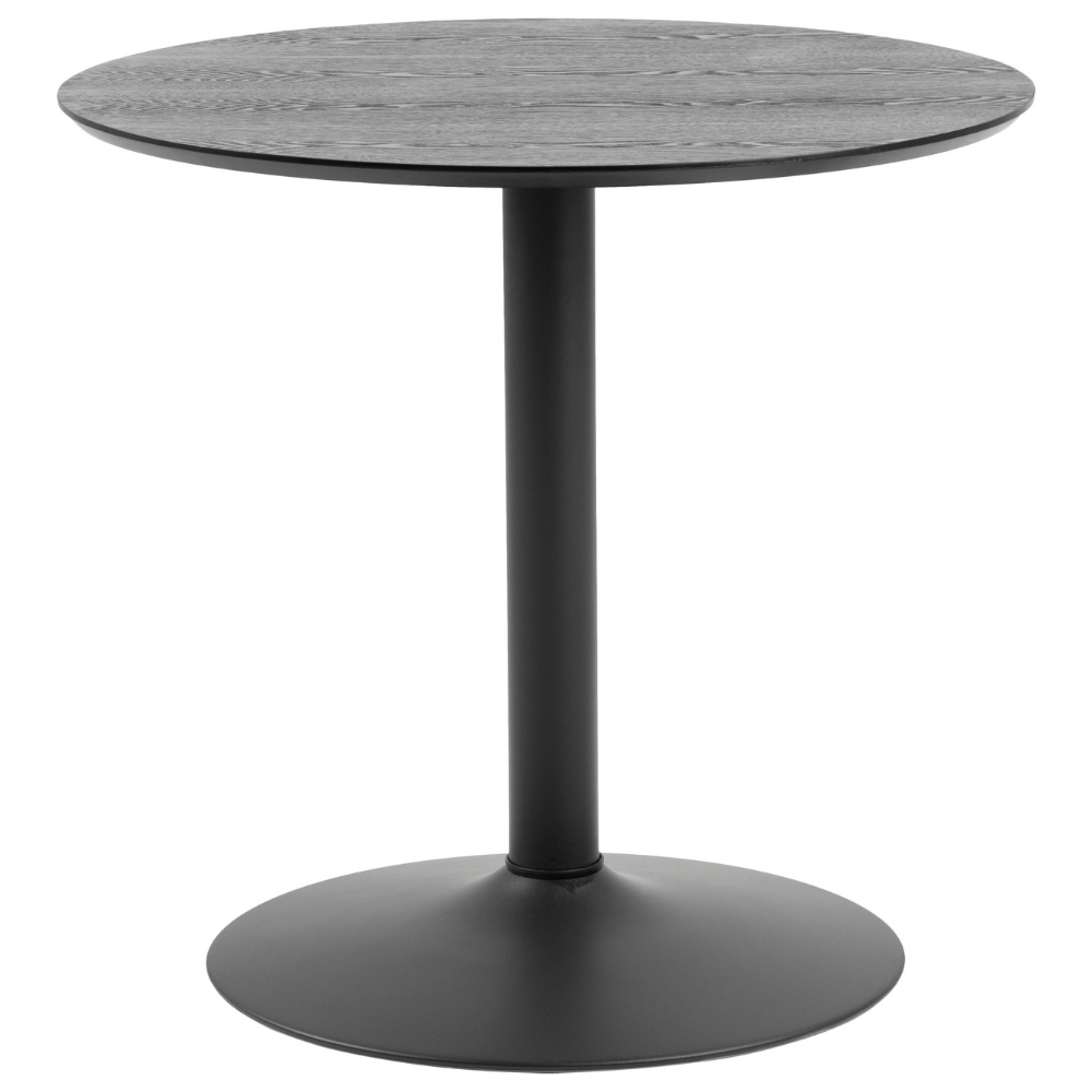 Scandi Černý bistro stolek Izzy 80 cm Scandi