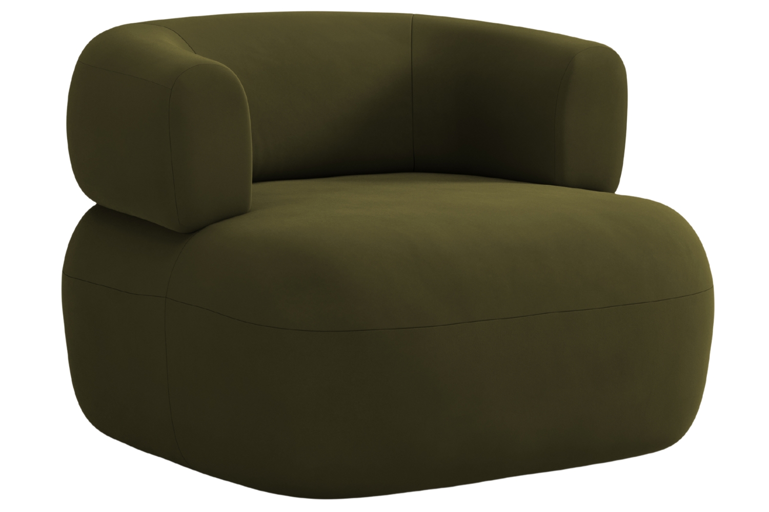 Windsor & Co Zelené sametové křeslo Aldrin Windsor & Co