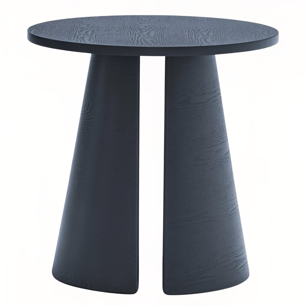 Modrý kulatý odkládací stolek Teulat Cep 50 cm Teulat