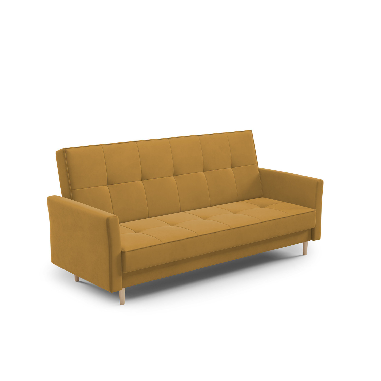 Rozkládací pohovka KARI Žlutá