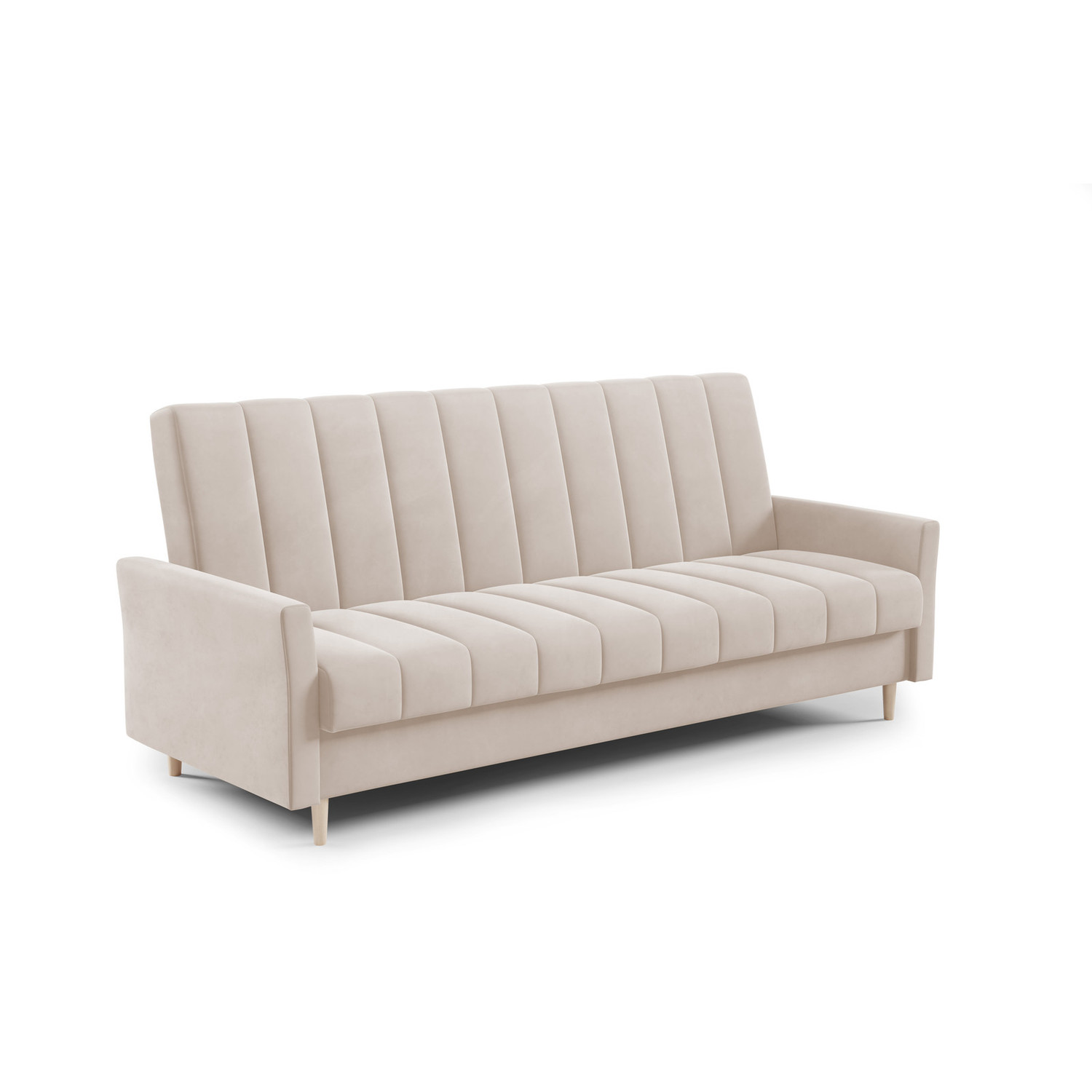 Rozkládací pohovka SARA Krémová