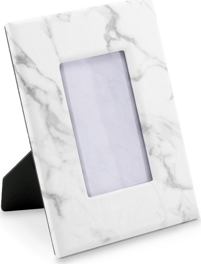 Bílý plastový stojací rámeček 21x26 cm Marbo – Restilo Restilo