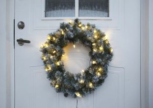 LED sv&iacute;t&iacute;c&iacute; věnec Star Trading Wreath