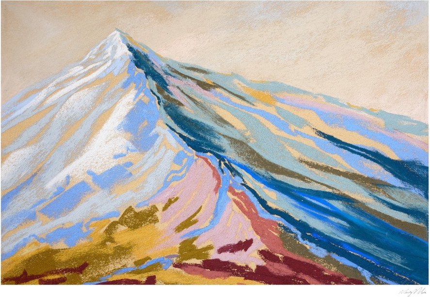 Plakát 70x50 cm Velvet Peak III – Mandy Maria – The Poster Club The Poster Club