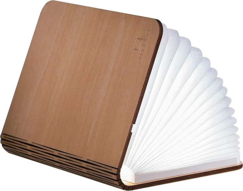 Světelná dekorace na USB v přírodní barvě Booklight – Gingko Gingko