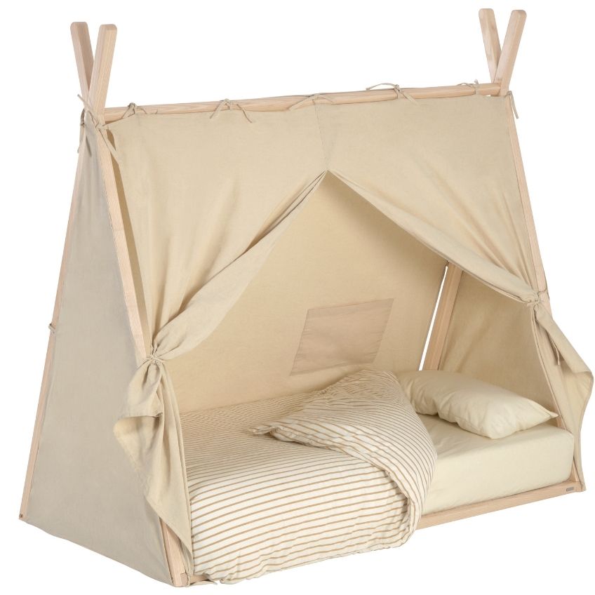 Béžový bavlněný baldachýn Kave Home Maralis 70 x 140 cm Kave Home