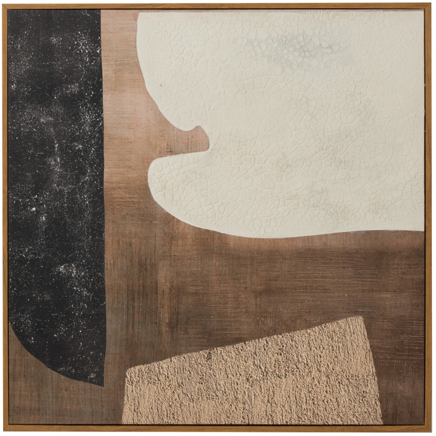 Abstraktní obraz J-line Hedvig 79 x 79 cm J-line