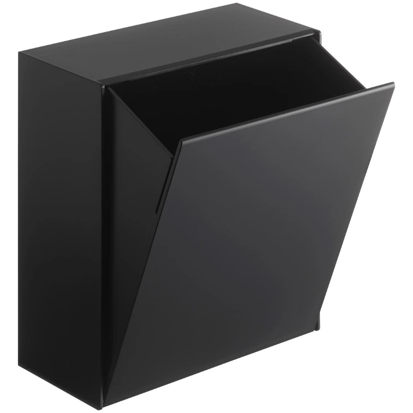 Černý plastový úložný box Yamazaki Film Hook 20 x 17 cm YAMAZAKI