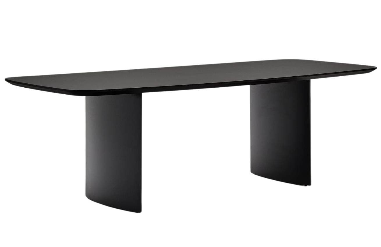 Černý lakovaný jídelní stůl Kave Home Litto 240 x 100 cm Kave Home