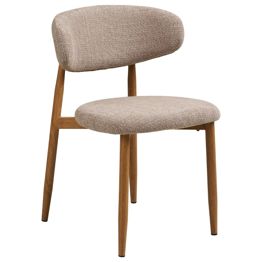 Nordic Living Béžová jídelní židle Levantio Nordic Living