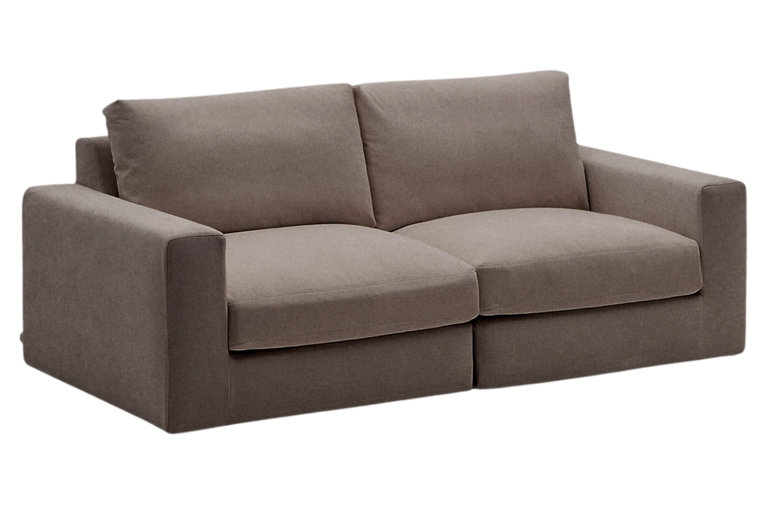 Kave Home Tmavě hnědá modulární pohovka Alea 220 cm Kave Home