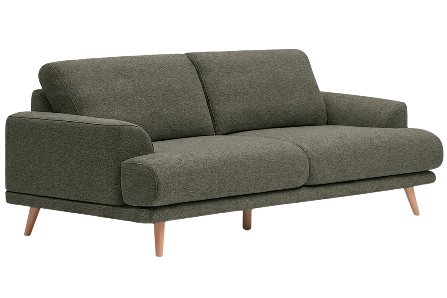 Kave Home Zelená dvoumístná pohovka Karin 211 cm Kave Home