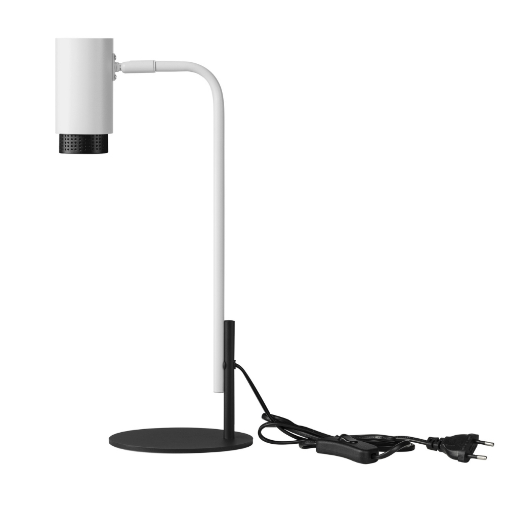 Nova Luce Bílá stolní lampa Nessi Nova Luce