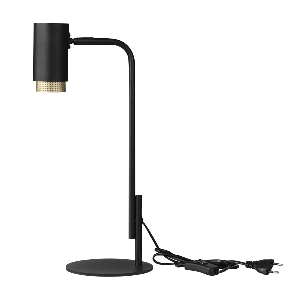 Nova Luce Černá stolní lampa Nessi Nova Luce