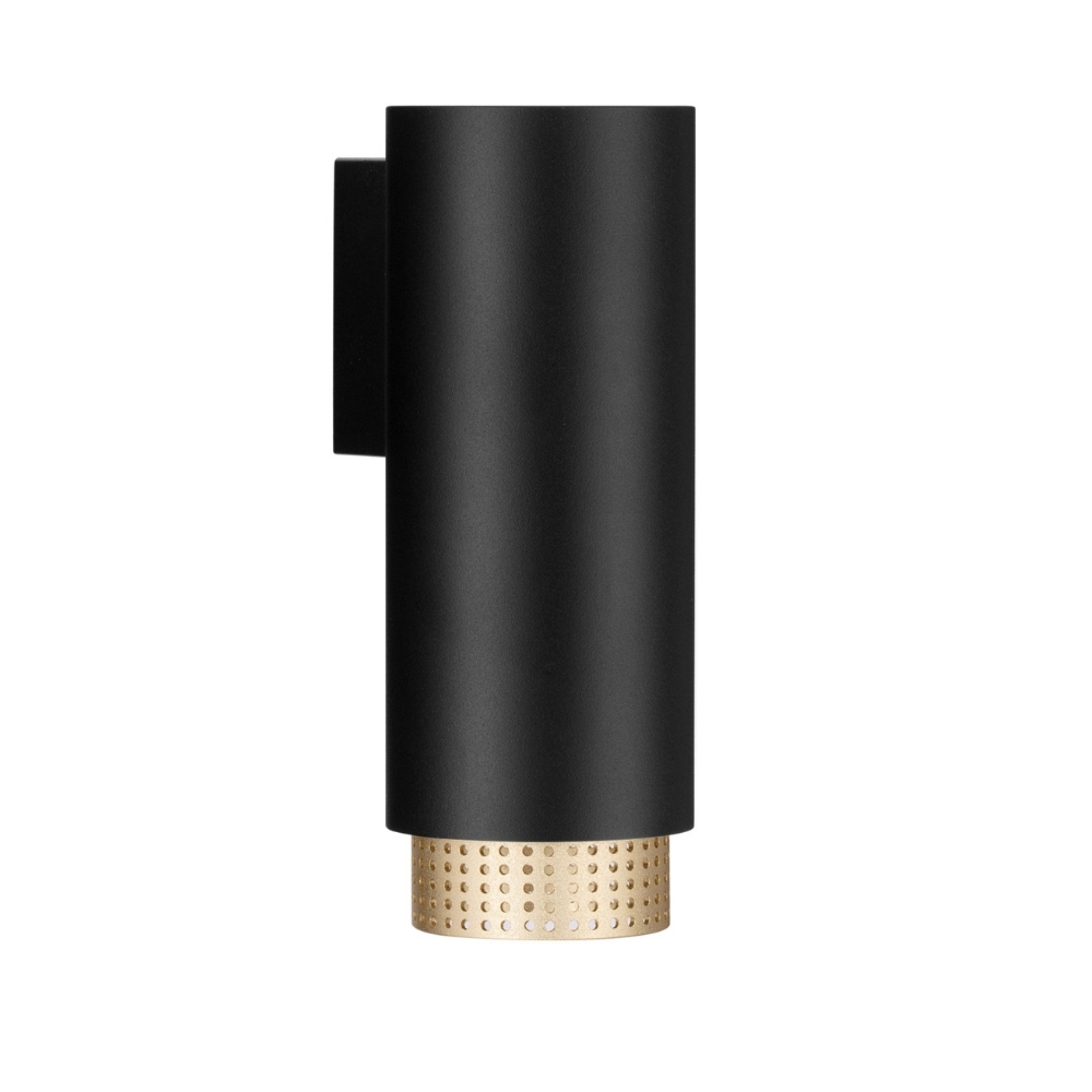 Nova Luce Černé nástěnné světlo Nessi Nova Luce