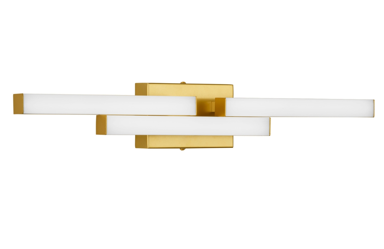 Nova Luce Zlaté nástěnné LED světlo Atom 60 cm Nova Luce