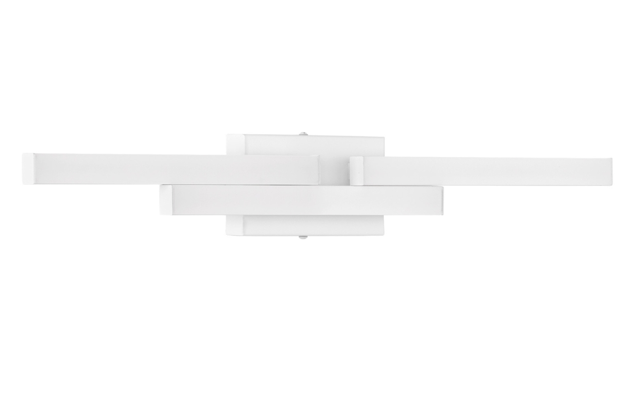 Nova Luce Bílé nástěnné LED světlo Atom 60 cm Nova Luce