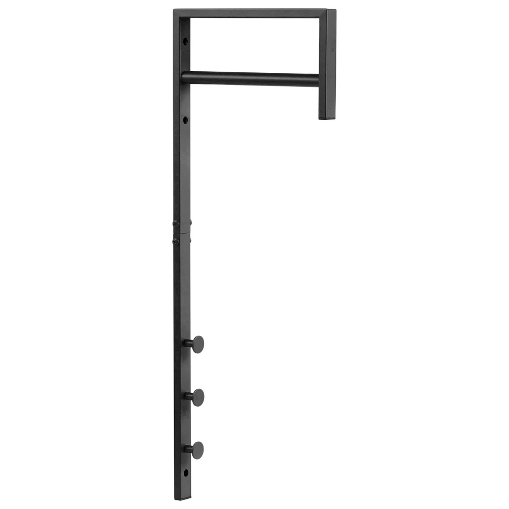 Nordic Living Černý kovový nástěnný věšák Trenna Nordic Living