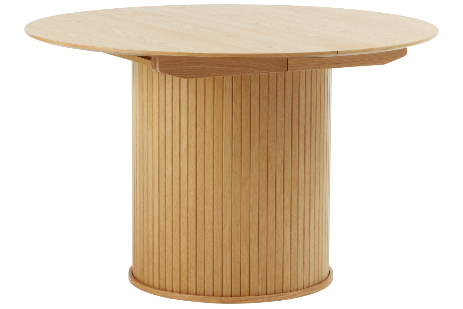 Unique Furniture Dubový rozkládací jídelní stůl Nola 120/167 x 120 cm Unique Furniture