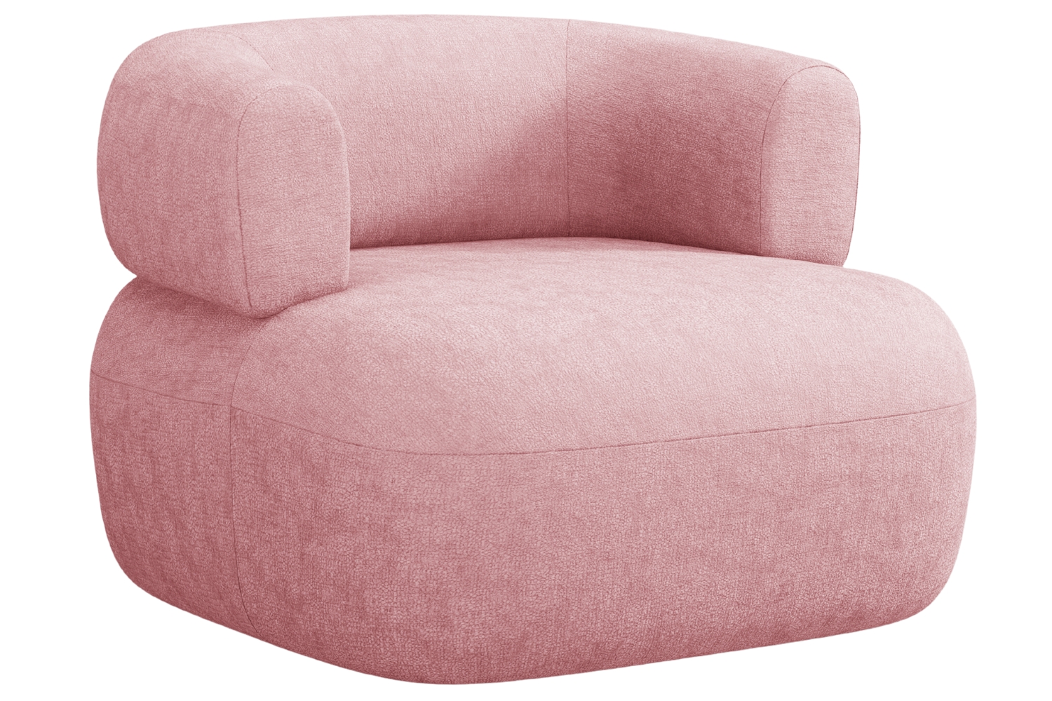 Windsor & Co Růžové křeslo Aldrin Windsor & Co